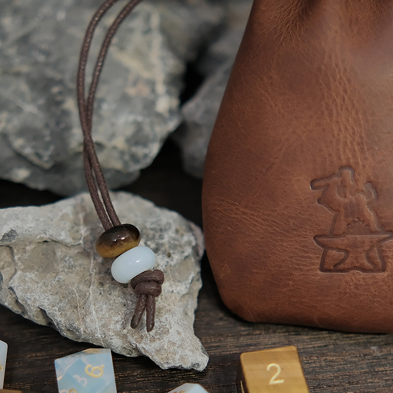 Dice Bag Gemstone Accessory