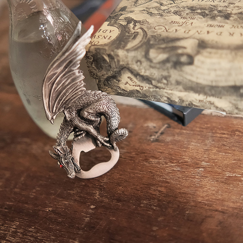 3D Metal Dragon Bottle Opener Fantasy Style